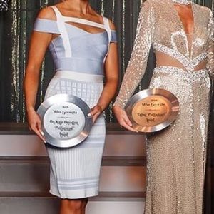 Two Piece Bandage Dress